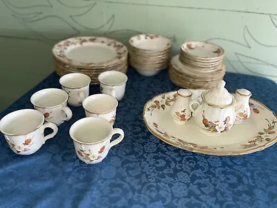 Vintage Metlox Poppy Trail AUTUMN BERRY Dinnerware & Serveware Set • $30