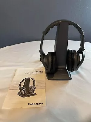 $25 • Buy Optimus Radio Shack Pro 100 900Mhz Wireless Headphones Charges, But Untested
