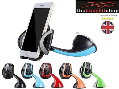 $6.19 • Buy 360° Rotating Car Vehicle Windshield Mount Dashboard Stand Mobile Phone Holder
