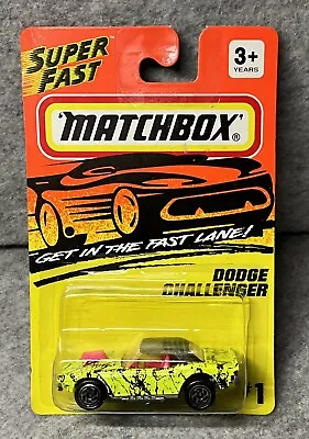 1995 Matchbox Dodge Challenger #1 • $3