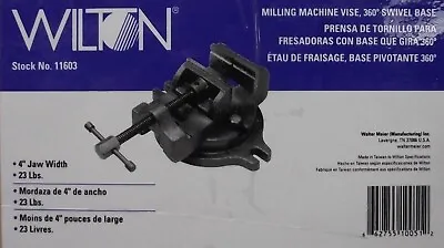 Wilton 11603 4  Milling Machine Vise With Swivel Base • $101