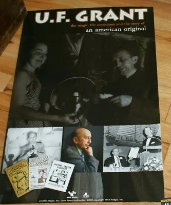 U.F. Grant Limited Edition 23x36 Inch Poster (MAK 2009) --only 100 Made    TMGS • $12.74