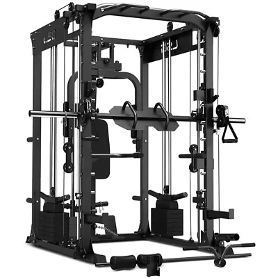 LSG GRK200 10-in-1 Home Gym Station Power Rack Smith Machine And Cable Crossover • $1799