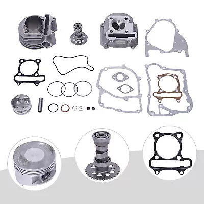 170cc Big Bore Cylinder Piston Kit For Qingqi Scooter Honda Taotao ATV Quad 61mm • $74.11