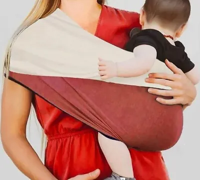  Sling Baby Newborn Baby Wrap Carrier Toddler Hands-Free Baby Carrier(83 X 70 Cm • £14.99