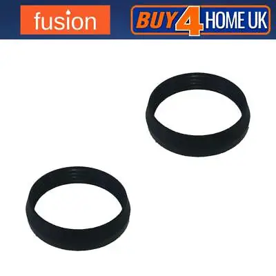 40mm 1-1/2  Tapered Waste Trap Black Washer Repair Compression Seal 2 Pack • £2.55