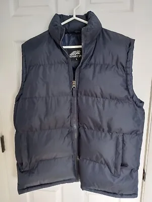 NWOT Advanced Sport Navy Blue Vest Size L Style# 320M RN# 109506 Pockets Zipper • $19.99