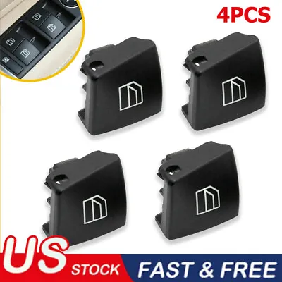 4x Driver Window Switch Repair Button Cap For Mercedes ML GL R W164 W251 X164 • $7.99