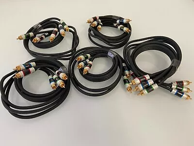 Lot Of 5 Monster M1000CV High Definition Component Video Cables 8 FT 2.43 Meter • $94.04