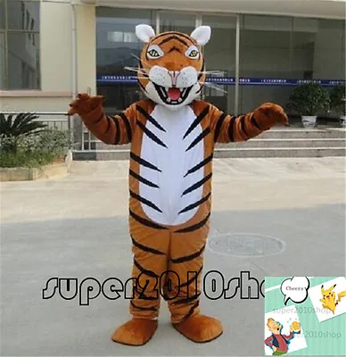 $299.82 • Buy  Tiger Animal Mascot Costume Suit Event Cheerleading Halloween Game Cosply A