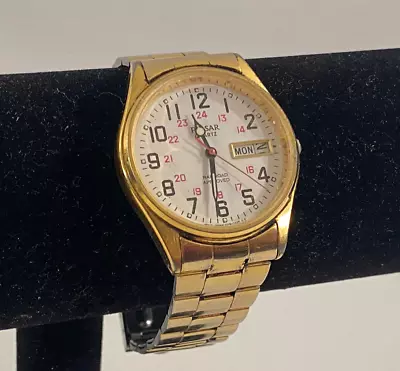 Pulsar Quartz Railroad Approved Wristwatch Y148-7009 (Needs New Battery) • $79.95