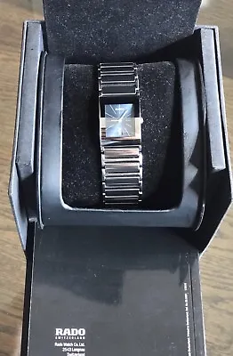 Mens Genuine Titanium Rado Jubile Silver Watch + Papers Boxed RRP £1895 • £675