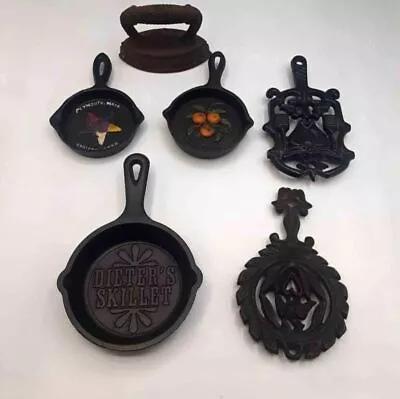 Set Of 6 Miniature Cast Iron • $18