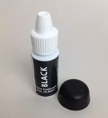 Black Epoxy Pigment Colorant Dye Tint 6cc 0.2 Oz. Color For Epoxy DIY Resin  • $12.86