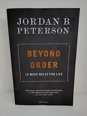 Beyond Order: 12 More Rules For Life By Jordan B. Peterson (2022 Paperback) • $14.45