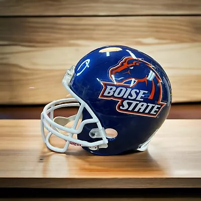 BOISE STATE BRONCOS NCAA Riddell QB Full Size REPLICA Football Helmet • $114.76