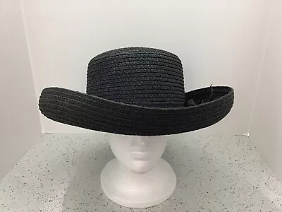 Cappelli Straworld Women's The Crushable Packable Black Hat NWT • $29.99