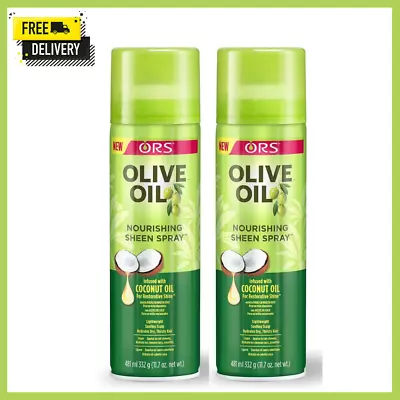 ORS Olive Oil Nourishing Sheen Spray 481 Ml (2 Pack ) • £8.49