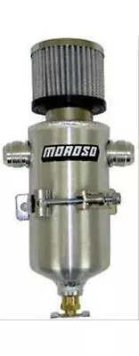 Moroso 85469 Breather Tank; Vacuum/Dry Sump Pump; 2 -12AN Fittings • $134.99