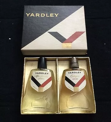 Vintage Yardley Cologne & After Shave Gift Set Nib Nos • $55