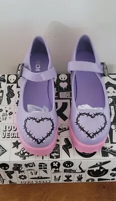 NiB Yami  Mary Janes OCY Cloud Wire Edition- Koi Footwear Sz 6- Kawaii Vegan • £62.66