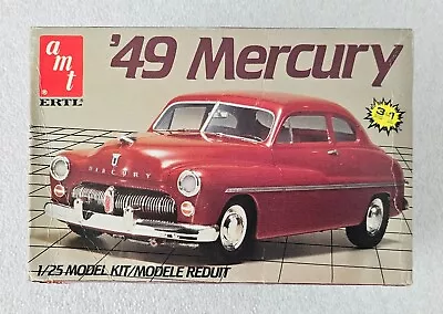 AMT/Ertl '49 Mercury Club Coupe Scale 1:25 Vintage Model Kit #6594 New Open Box • $19.95