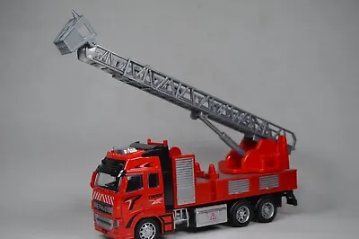 £11.90 • Buy MODEL FIRE ENGINE Toy Fire Rescue Truck Lorry With Crane  MODEL Emergency Truck