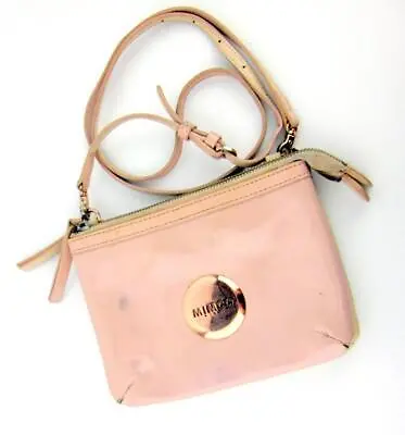 MIMCO Dusty Pink Crossbody Handbag Womens Shoulder Bag Quitled • $9.68