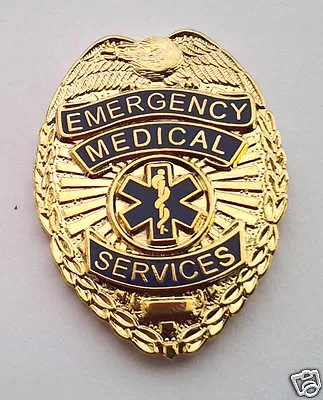 EMERGENCY MEDICAL SERVICES (SMALL 1-1/8 ) EMS Hat Pin 70110 HO • $5.63