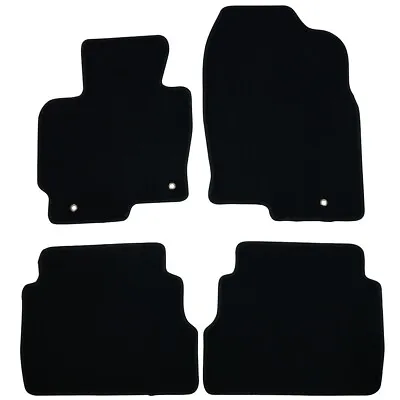 For 13-16 Mazda CX-5 Black Floor Mats Carpet Non-slip Front & Rear Nylon 4Pcs • $53.99