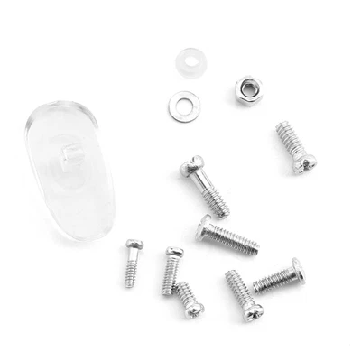 $9.08 • Buy Eyeglass Sunglass Watch Repair Stainless Steel Screws Nuts Tool Kit + Tweezer +