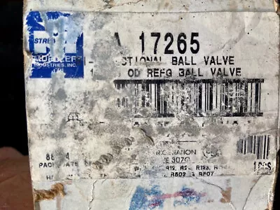 Mueller Brass Co A-17265 Refrigeration Ball Valve 1-1/8 Inch A17265 • $45