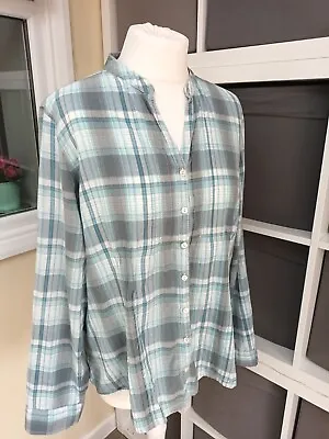£5.99 • Buy M&S - Ladies Size 18 Spring Summer Long Sleeved Button Up Collared Top / Blouse