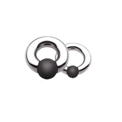 Trojan Rubber Ball & Socket Easy Ring Rating Captive Bead Rings • £75
