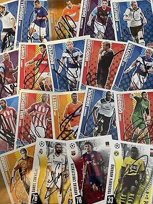 Match Attax Shoot Out And Other Signed Cards.7 • £3.99