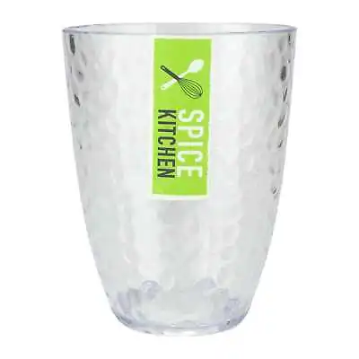 $2.49 • Buy Clear Plastic Ripple Tumbler Water Cup Drink 350ml Outdoor Party Picnic Bbq