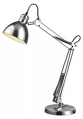 Elk Home Lighting Ingleside Adjustable Led Table Lamp In Chrome New In Box D2176 • $149.99