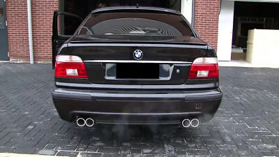 Rear Bumper NEW Diffuser 2 Cut Outs For BMW E39 1995-2003 M Sport Bumper • $93.73