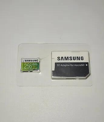 £20 • Buy Samsung EVO Select 256GB Micro SD SDXC Class 10 Memory Card With And USB Adapter