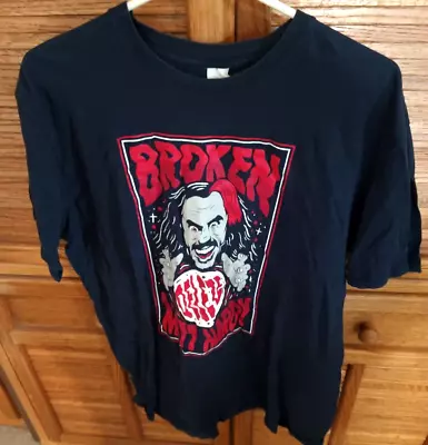 Broken Matt Hardy Delete T-Shirt Tee Shirt Mens 2XL XXL AEW WWE Wrestling • $8.99