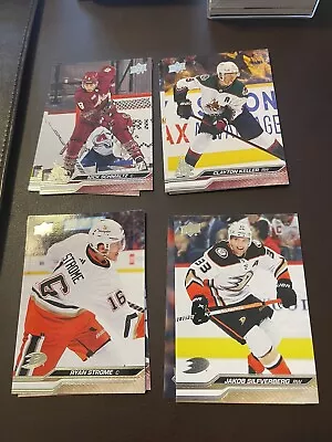2023-24 Upper Deck Hockey Series 2 Base #251-450 - You Pick - Complete Your Set • $0.99