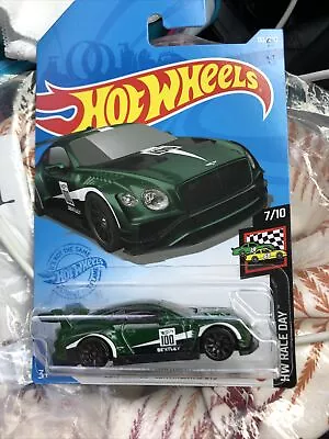 Hot Wheels 2018 Bentley Continental GT3 Freepost To39 Acc600 • $21.84