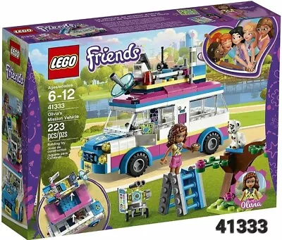 LEGO FRIENDS: Olivia's Mission Vehicle (41333) RETIRED SET • $20
