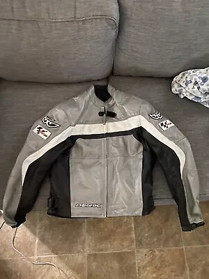 MotoGp Berik Armored Blue Leather Jacket  • $150