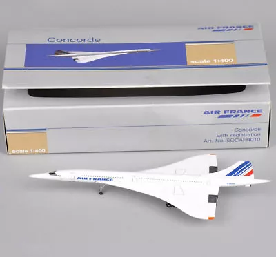 US 1/400 Concorde Airplane Model Air France 1976-2003 Aircraft Toy Diecast Gift • $17.49