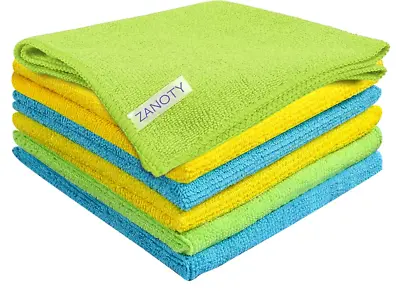 Microfiber Towels Cleaning  Cloth 24 - Kitchen Softer Highly Absorbent Lint Free • $12.50
