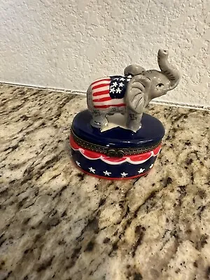 Republican Elephant Pill Box • $9.99