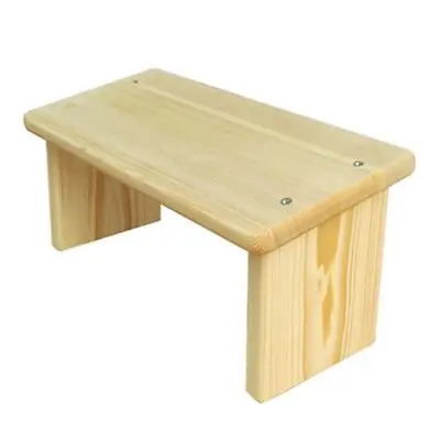 Meditation Bench Wood Ergonomic Meditation Stool Sturdy Prayer Bench • $41.01