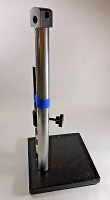 Microscope Stand Base 10x10in - Vertical 15in + Horizontal Arms + Stop Collar • $60