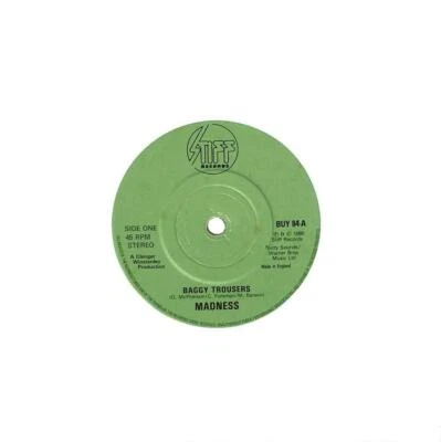 £7.49 • Buy Madness Baggy Trousers UK 7  Vinyl Record Single 1980 BUY84 Stiff 45 EX-